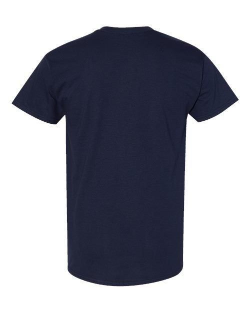 Unisex Heavy Cotton™ T-Shirt - Blue Dusk Back