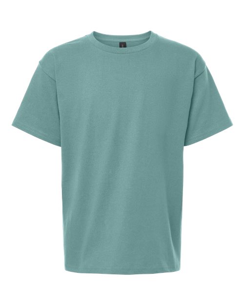 Youth Heavy Cotton™ T-Shirt - Aquatic Front