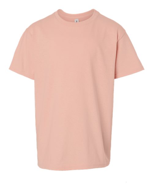 Gildan Youth Heavy Cotton™ T-Shirt - Dusty Rose Front