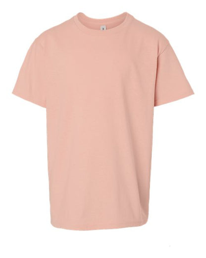 Gildan Youth Heavy Cotton™ T-Shirt - Dusty Rose Front