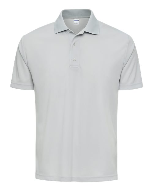 Paragon Men's Marco Performance Polo - Aluminum Front