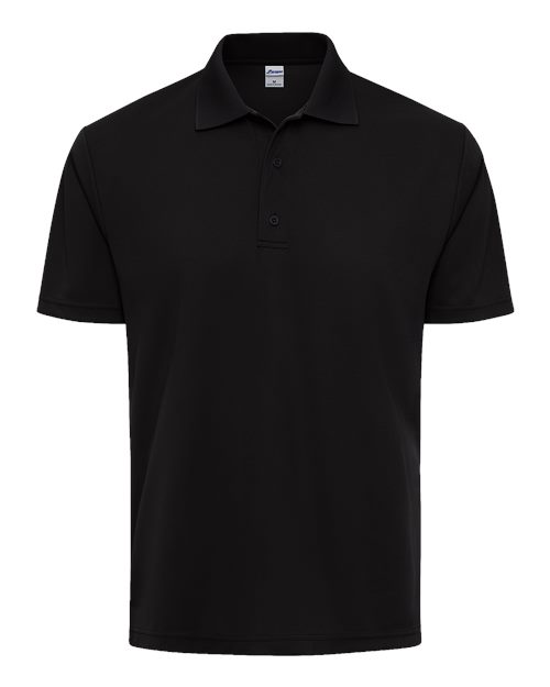Paragon Men's Marco Performance Polo - Black Front