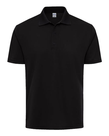 Paragon Men's Marco Performance Polo - Black Front