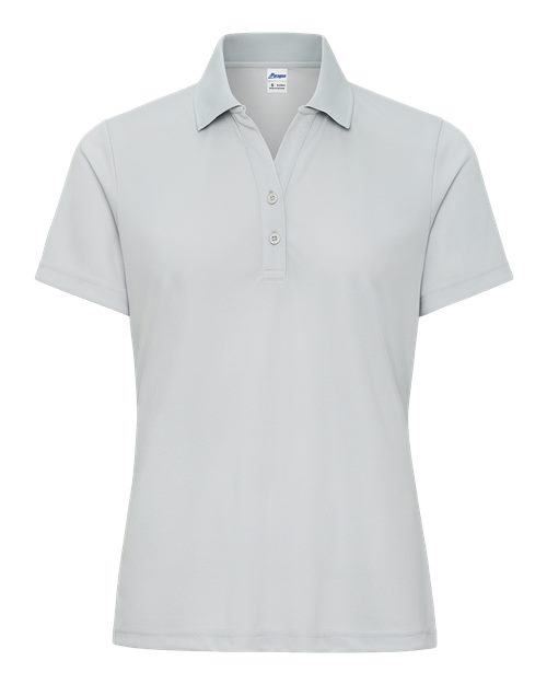 Paragon Women's Marco Performance Polo - Aluminum Front