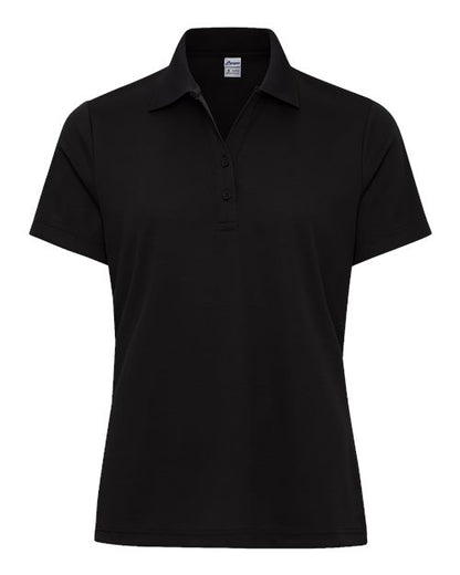 Paragon Women's Marco Performance Polo - Black Front