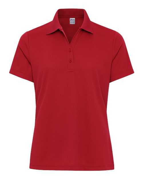 Paragon Women's Marco Performance Polo - Red Front