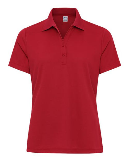 Paragon Women's Marco Performance Polo - Red Front