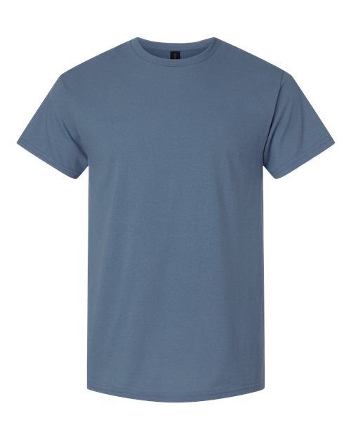 Unisex Light Cotton T-Shirt - Indigo Blue Front