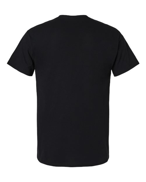 Unisex Light Cotton T-Shirt - Black Back