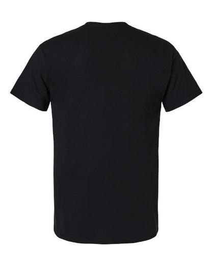 Unisex Light Cotton T-Shirt - Black Back