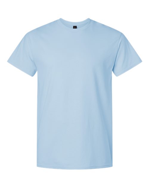 Unisex Light Cotton T-Shirt - Light Blue Front