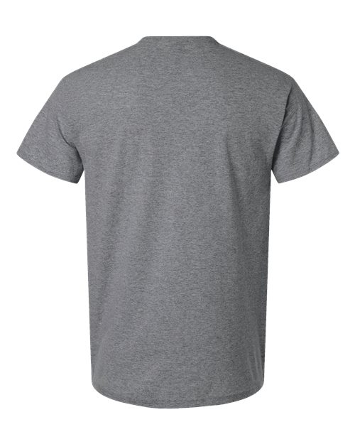 Unisex Light Cotton T-Shirt - Graphite Heather Back