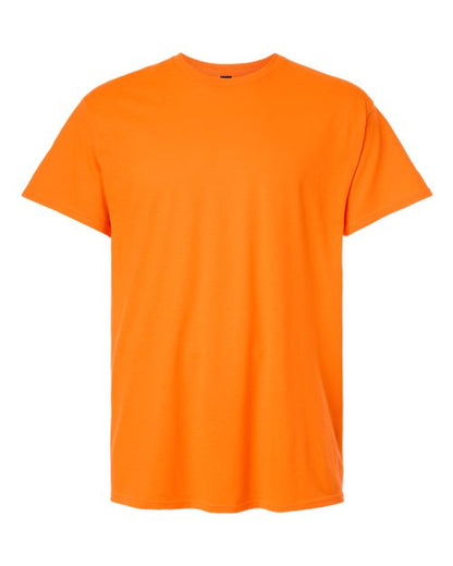 Unisex Light Cotton T-Shirt - Safety Orange Front