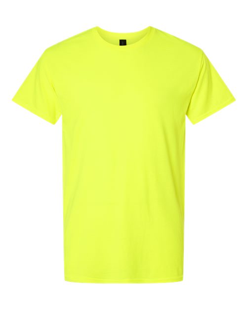 Unisex Light Cotton T-Shirt - Safety Green Front
