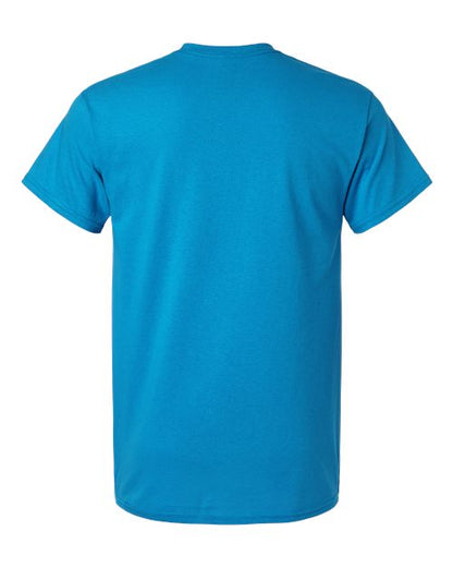 Unisex Light Cotton T-Shirt - Sapphire Back
