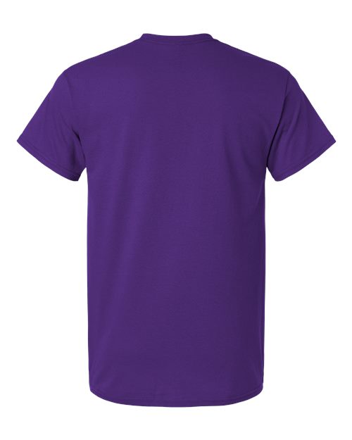 Unisex Light Cotton T-Shirt - Purple Back