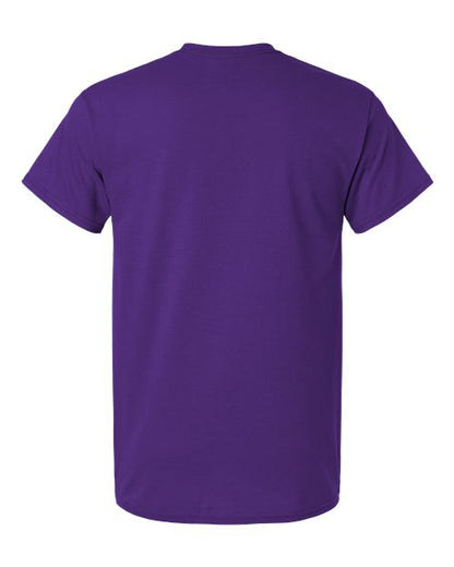 Unisex Light Cotton T-Shirt - Purple Back