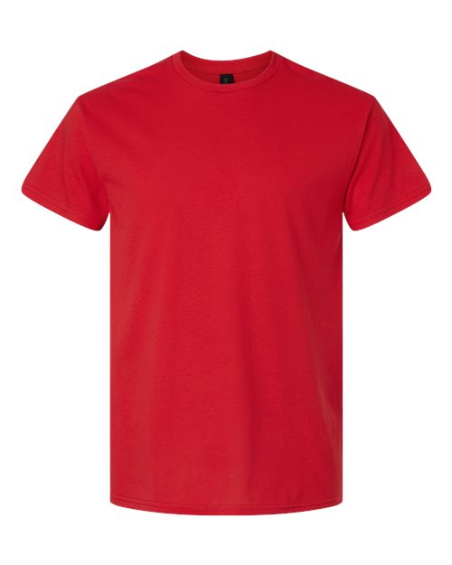Unisex Light Cotton T-Shirt - Red Front