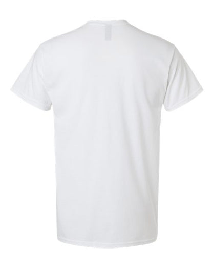 Unisex Light Cotton T-Shirt - White Back