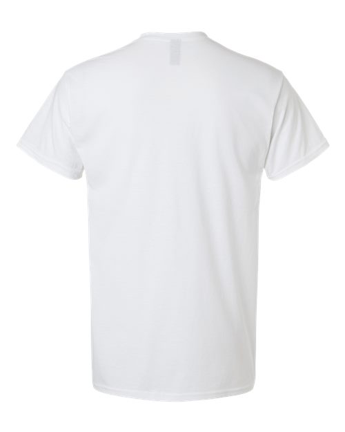 Unisex Light Cotton T-Shirt - White Back