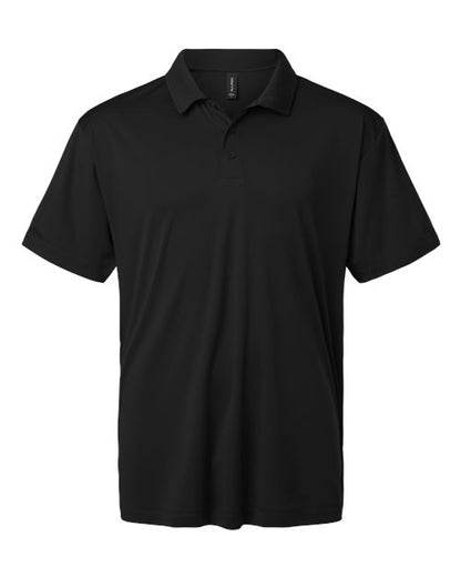 AllPro Men's Pro-Lock Performance Polo - Black Front
