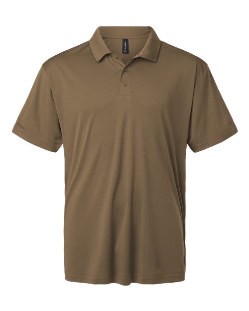 AllPro Men's Pro-Lock Performance Polo - Cigar Front