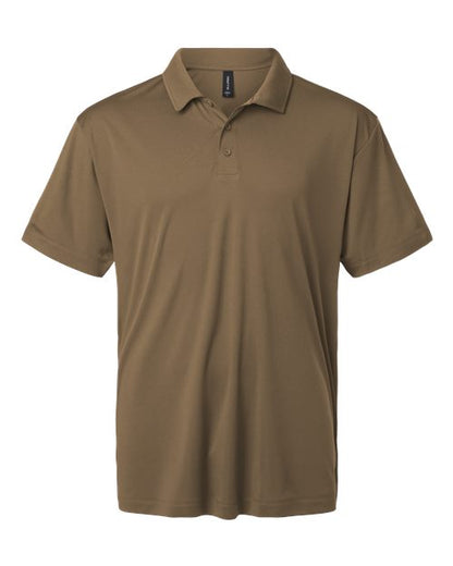 AllPro Men's Pro-Lock Performance Polo - Cigar Front