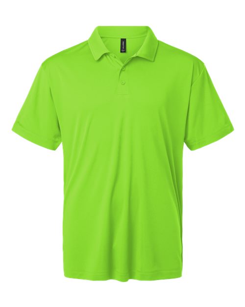 AllPro Men's Pro-Lock Performance Polo - Lime Front