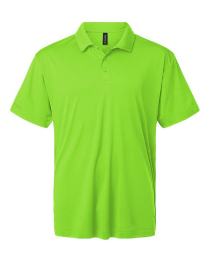 AllPro Men's Pro-Lock Performance Polo - Lime Front