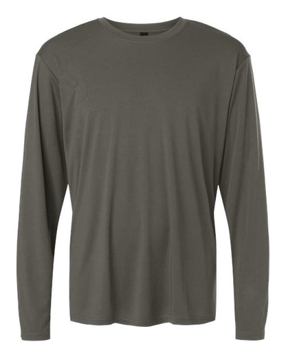AllPro Unisex Pro-Lock Performance Long Sleeve T-Shirt - Charcoal Front