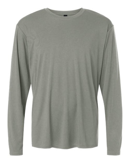 AllPro Unisex Pro-Lock Performance Long Sleeve T-Shirt - Greystone Front
