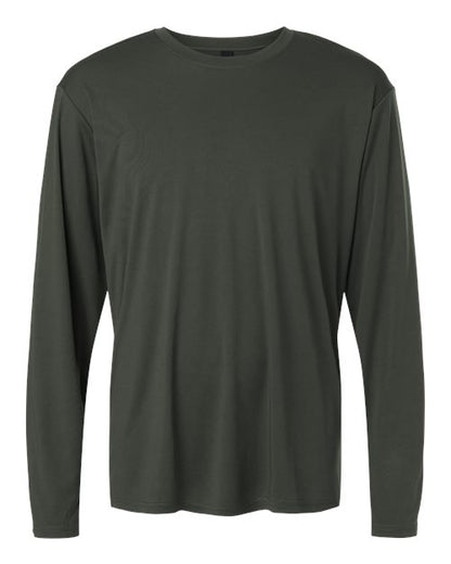 AllPro Unisex Pro-Lock Performance Long Sleeve T-Shirt - Smoke Front