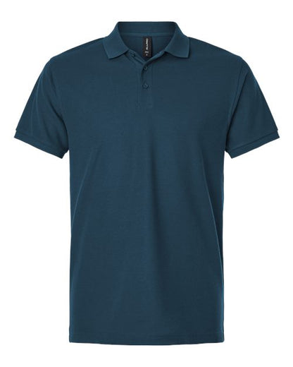 AllPro Men's Pique Polo - Atlantic Blue Front