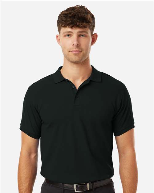 AllPro Men's Pique Polo - Model Front