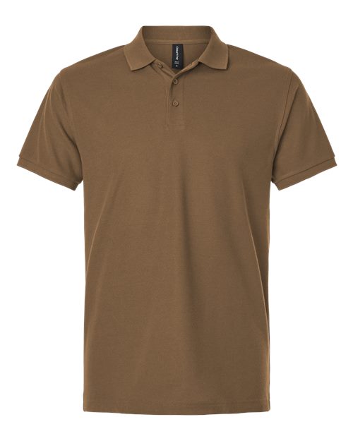 AllPro Men's Pique Polo - Cigar Front