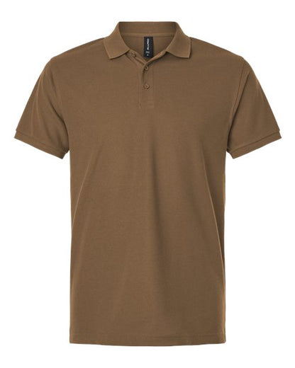 AllPro Men's Pique Polo - Cigar Front