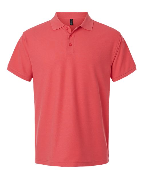 AllPro Men's Pique Polo - Coral Front