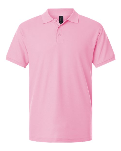 AllPro Men's Pique Polo - Light Pink Front