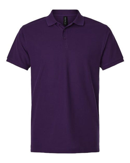 AllPro Men's Pique Polo - Purple Front