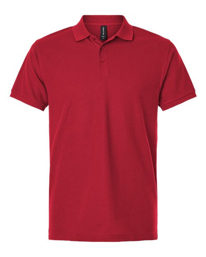 AllPro Men's Pique Polo - Red Front