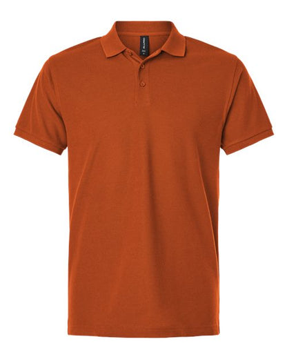 AllPro Men's Pique Polo - Rust Front