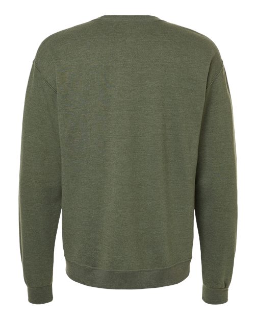 JERZEES Unisex Ultimate CVC Crewneck Sweatshirt - Back