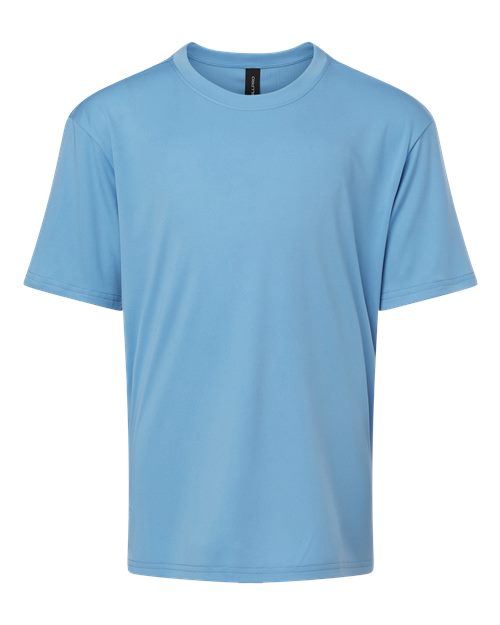 AllPro Youth Pro-Lock Performance T-Shirt - Carolina Blue Front