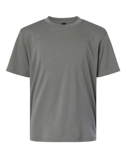 AllPro Youth Pro-Lock Performance T-Shirt - Heather Granite Front
