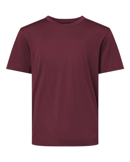 AllPro Youth Pro-Lock Performance T-Shirt - Maroon Front