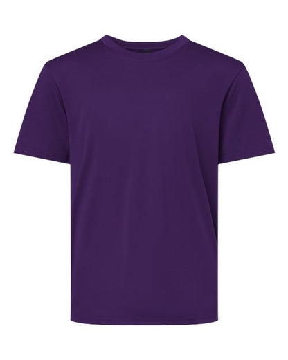 AllPro Youth Pro-Lock Performance T-Shirt - Purple Front