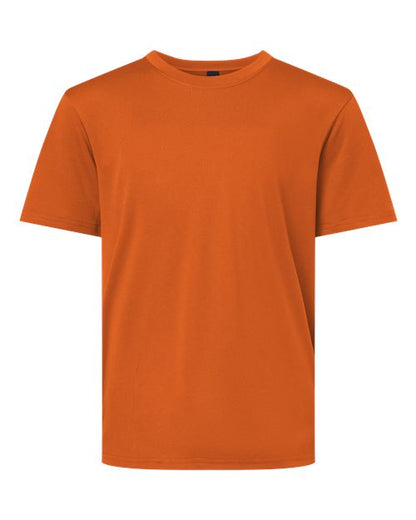 AllPro Youth Pro-Lock Performance T-Shirt - Rust Front