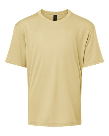 AllPro Youth Pro-Lock Performance T-Shirt - Vegas Gold Front