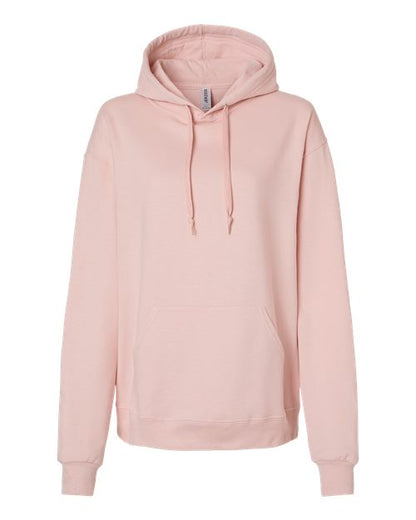 JERZEES Unisex Ultimate CVC Hooded Sweatshirt - Blush Pink Front