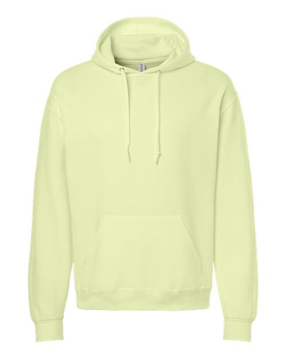 JERZEES Unisex Ultimate CVC Hooded Sweatshirt - Celery Juice Front